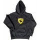 Hoodie - Crocodile Monitor - Black