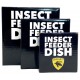 Insect Feeder Dish - Black