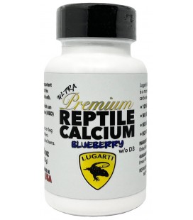 Ultra Premium Reptile Calcium - Blueberry - 3 oz (without D3)