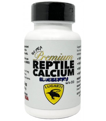 Ultra Premium Reptile Calcium - Blueberry (without D3)