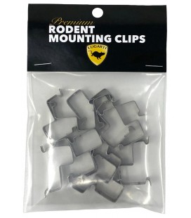 Premium Rodent Mounting Clips - Retail Pack