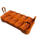 Reptile Egg Tray - Citrus Orange