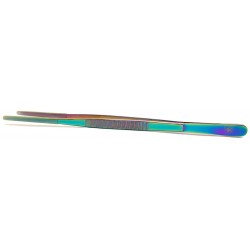 Reptile Feeding Forceps - Chameleon Chrome - 12"