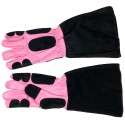 Professional Reptile Handling Gloves - Hot Pink