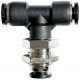 Professional Misting System - Bulkhead Tee Fitting