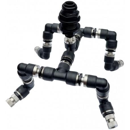 Professional Misting System - Quad Misting Assembly