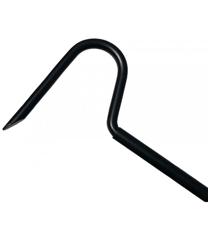 Snake Hook 18 Premium Quality Rubber Non Slip Handle Black