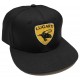 Hat - Croc Monitor - Black (Snap Back)