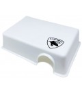 Reptile Hide Box - White