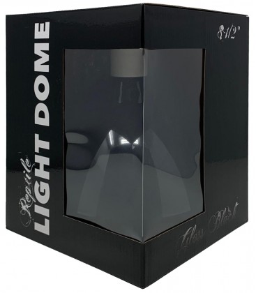 Reptile Light Dome - Gloss Black - 8 1/2"