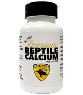 Ultra Premium Reptile Calcium - 3 oz (without D3)