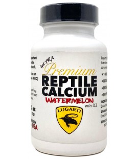 Ultra Premium Reptile Calcium - Watermelon - 3 oz (without D3)