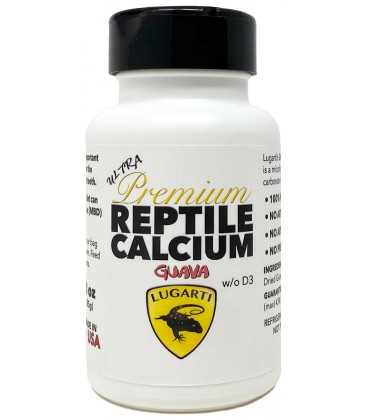 Ultra Premium Reptile Calcium - Guava (without D3)